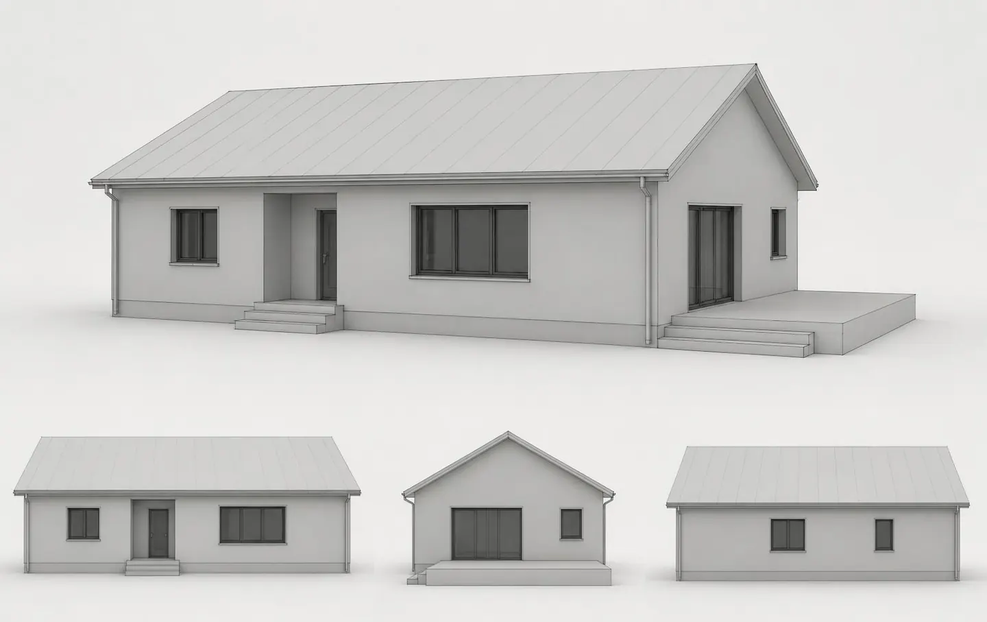 3D-модель дома COMPLECTATIONS-MASTER-HOUSE-01